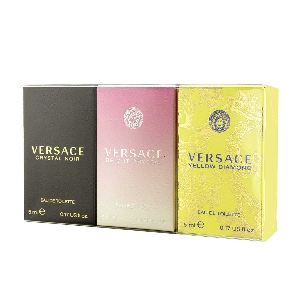 versace miniatures collection 3 piece