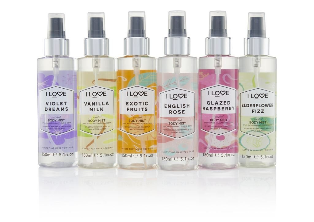 I Love Edelflower Fizz Body Mist 150ml Spray