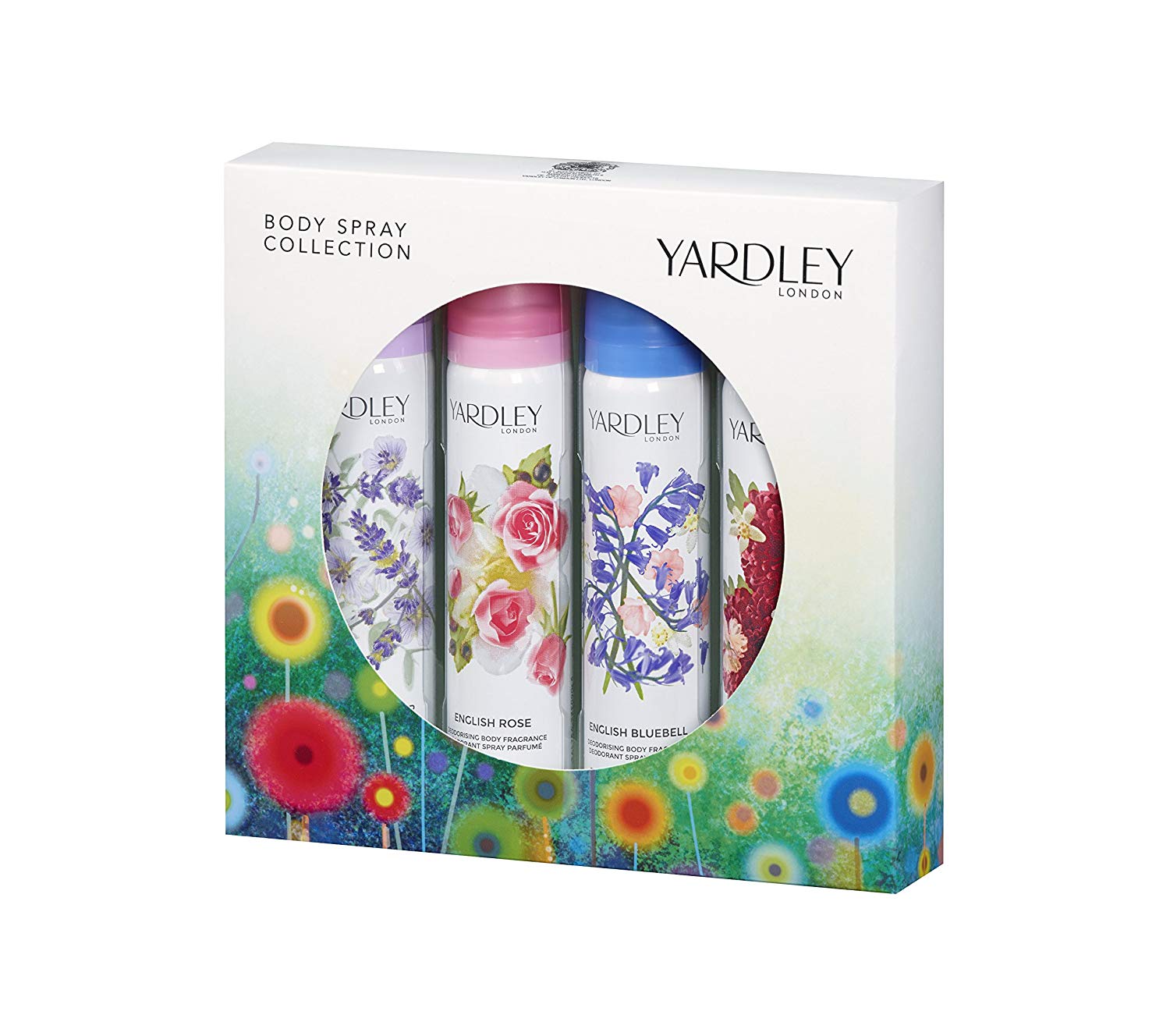 Yardley London Body Spray Collection Gift Set 4 X 75ml English Lavender ...