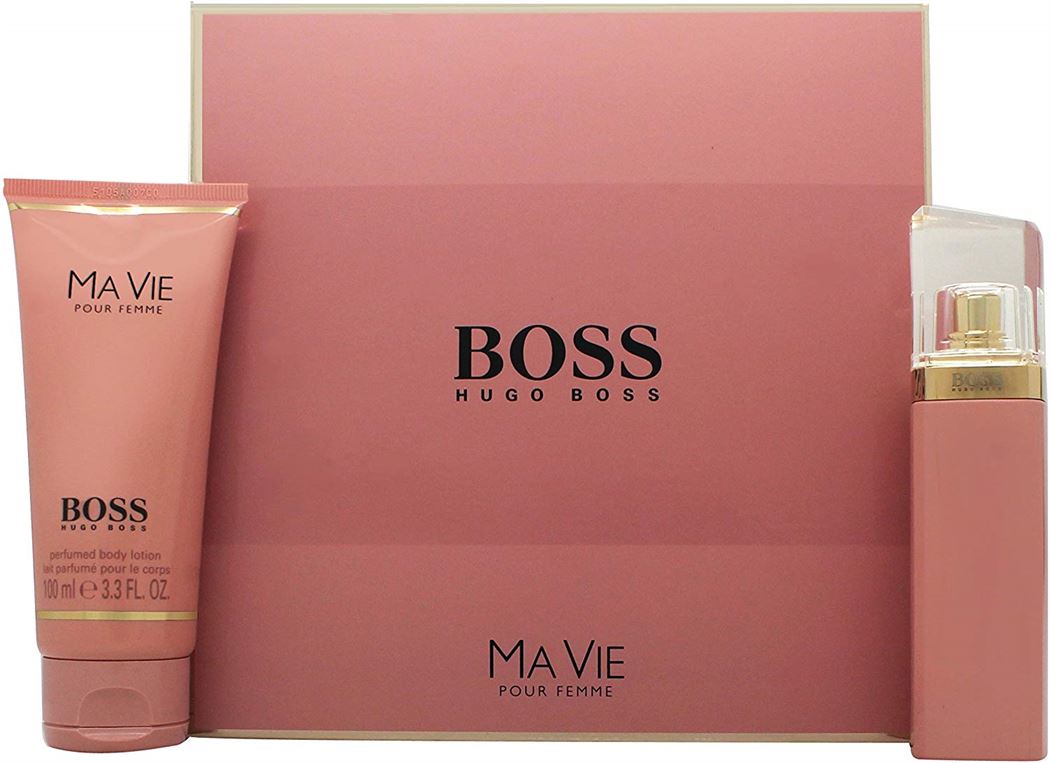 100ml Lotion + 50ml Boss Vie Gift Hugo Perfumes EDP Ma London | Eau of Set Parfum Body De Boss