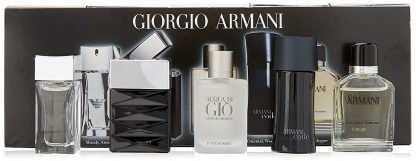 giorgio armani miniatures male set