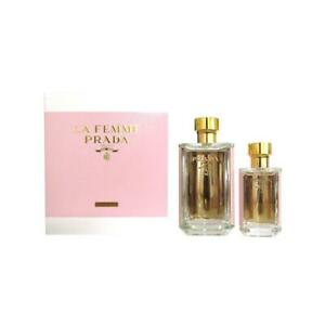 Prada La Femme L'Eau Gift Set 100ml EDT + 35ml EDT | Perfumes of London